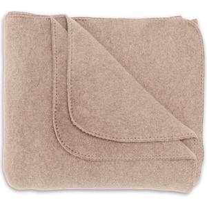 Engel Завивка Engel Adult Blanket with Seamless Edge Blanket - Sand Melange - размер 150 x 180 cm (558-0183-0411)