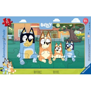 Ravensburger Детски пъзел Ravensburger от 15 части - Блуи (7012004109) - ozone