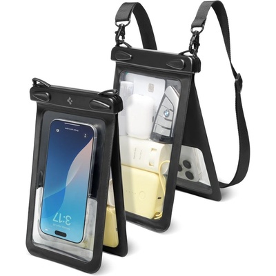 Spigen a603 universal waterproof case black (8800283308068)