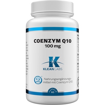 KLEAN LABS Коензим Q10 100 mg - 60 капсули