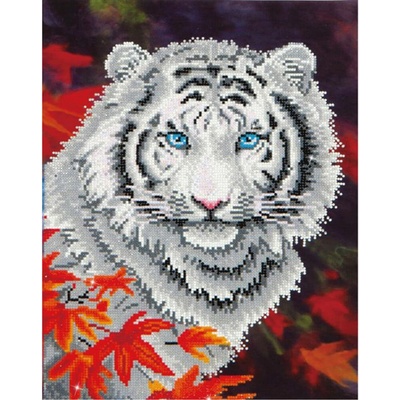 DIAMOND DOTZ Diamantová výšivka Diamond Dotz Tygr 44x55cm DD7006