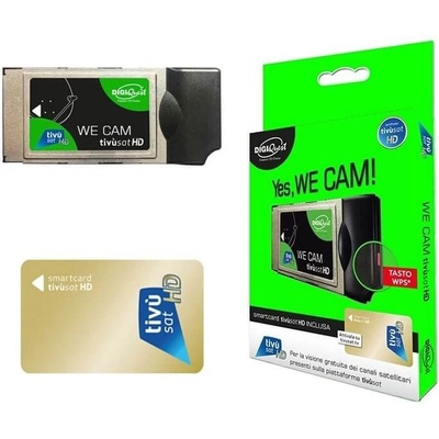 Smardtv TiVuSat DIGIQuest We CAM SmarCam HD CI modul včetně aktivní karty TiVuSat