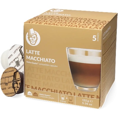 Kaffekapslen | Latte Macchiato - 16 капсули за Dolce Gusto
