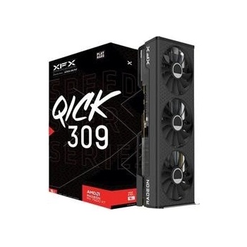 XFX Radeon RX 7600 XT SPEEDSTER QICK309 BLACK 16GB GDDR6 RX-76TQICKBP