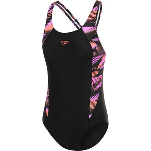 Speedo hyperboom splice muscleback black/purple 128cm