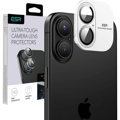 ESR Протектор за Камерата на iPhone 16, ESR Armorite Camera Ring Glass, Прозрачен (4894240225042)