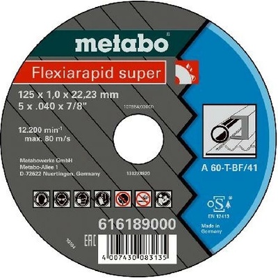 Metabo Rezný kotúč 115 x 22,23 mm 616188000
