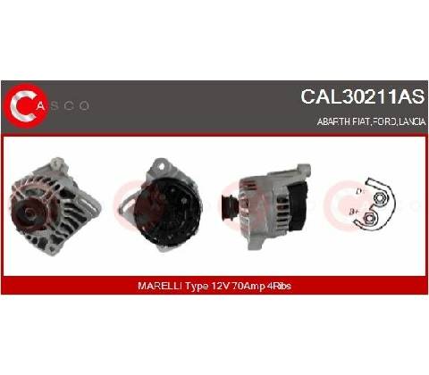generátor CASCO CAL30211AS