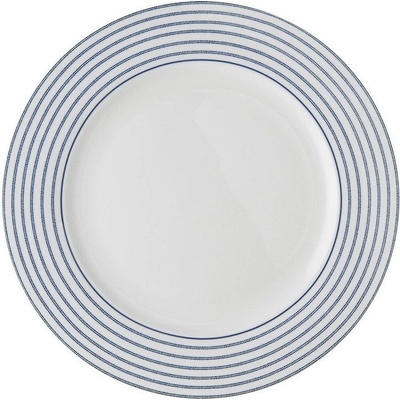 Laura Ashley Mělký talíř Candy Stripe blue 26 cm
