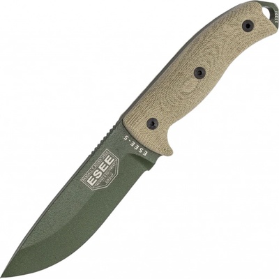 ESEE 5 OD Green 3D Micarta 5POD-017