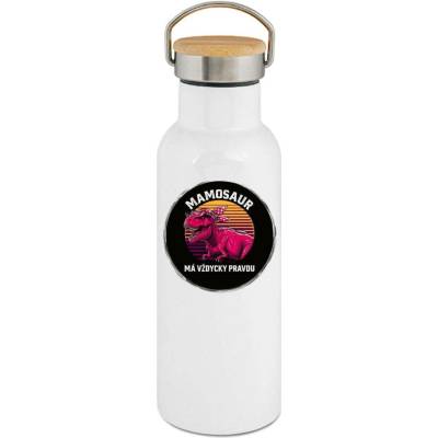 123TRIKO termoska Mamosaur, má vždycky pravdu 500 ml narozeniny