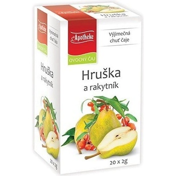 Apotheke ovocný čaj Hruška a rakytník 20 x 2 g