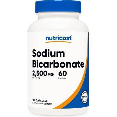 Nutricost Sodium Bicarbonate, 120 капсули, Nutricost (57605 (753101) NC)