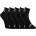 Styx 5PACK Styx чорапи до глезена черни Styx | Cheren | ЖЕНИ | 35-38