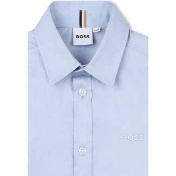 BOSS Детска памучна риза boss (j53160.162.174)