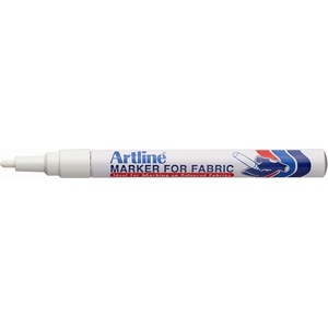 Artline Текстилен маркер EKC-1 бял (EKC-1 WHITE)