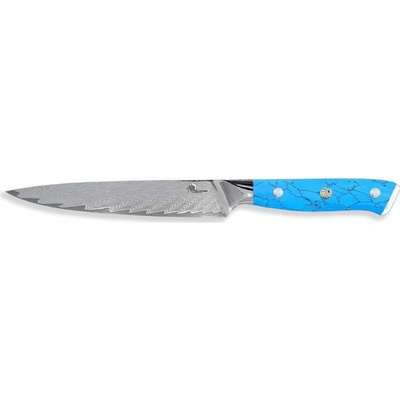 Univerzálny nôž Petty 150 mm Dellinger Blue Stone VG-10 Damasc