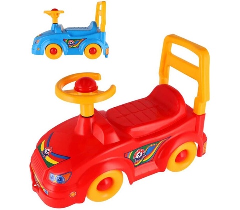 Teddies auto modrá