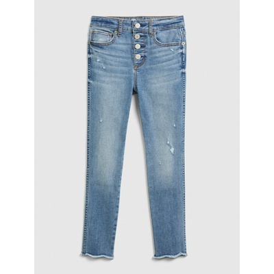 GAP Детски дънки jeggings с висока талия и разкъсвания GAP GAP | Sin | Момичешки | 110