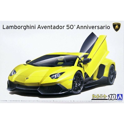 Aoshima Lamborghini Aventador 50th Anniversary 1/24