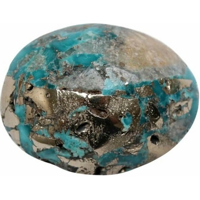 Nefertitis Tyrkys Írán Kabošon č. 5 - 1,19 x 1,55 cm, 2,75 g