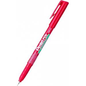 Pentel Маркер Pentel NMF50, червен, 0.6 mm, перманентен (OK26880)
