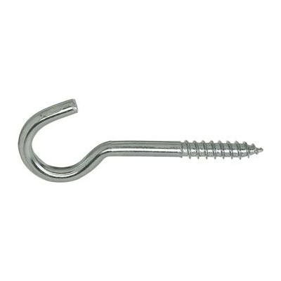 Hák pro stropní svítidla se závitem do dřeva 5.8x160, ocel pozink