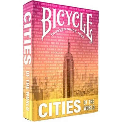 Bicycle Pokerové karty Cities of the World