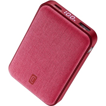 Cellularline Портативна батерия Cellularline - Glam, 10000 mAh, червена (14325)