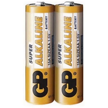 GP Batteries батерия с дълъг живот aa, алкална, 2 бр. в опаковка (gpsup15a671s2)
