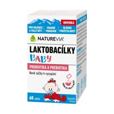 Swiss NatureVia Laktobacilky 5 60 sáčků