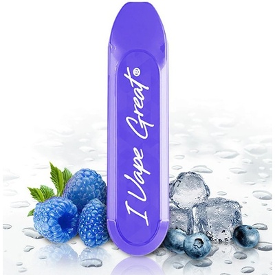 IVG Bar Plus 20 mg Blue Raspberry Ice 600 poťahov 1 ks