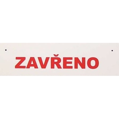 VT OTEVŘENO-ZAVŘENO A7 plast