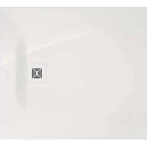 Duravit Sustano - Душ-тава, 100x90 см, DuraSolid, лъскаво бяло 720274730000000 (720274730000000)