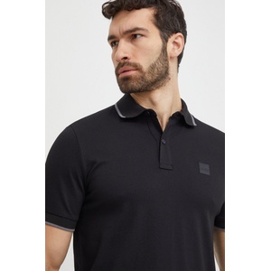 BOSS Orange тениска с яка мъжка от памук с еластан Passertip (50507699) - answear - 103,64 лв