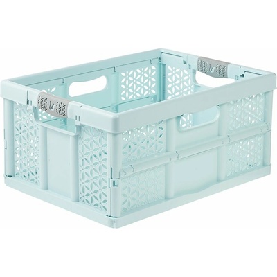 KEEEPER Skládací box s měkkými úchyty Lea 32 l Aquamarine