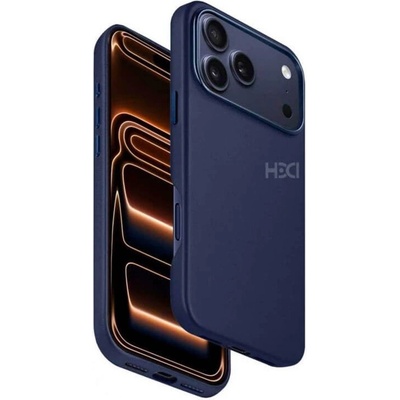 Magsafe Калъф за iPhone 17 Pro Max, HDD Diving Leather Mag Case, Син (6975236047003)