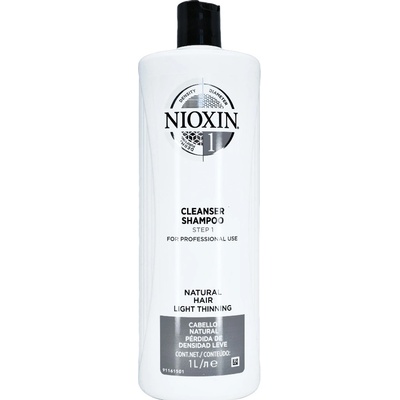 Nioxin Nioxin New System 1 Cleanser Shampoo 1000 ml