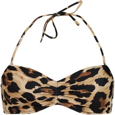 Protest Дамско бикини горнище Protest Women's MIXLeslie Bandeau Top Bikini top - Fudge Camel - размер 44 (150-6524-0116)
