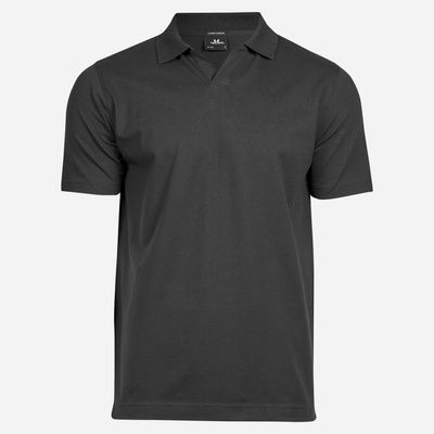 Tee Jays pánska polokošeľa čierna