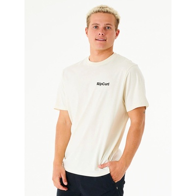 Rip Curl Blazed And Tubed BONE pánské tričko krátký rukáv