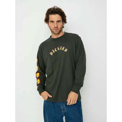 Dickies X Spitfire Long Sleeve olive green