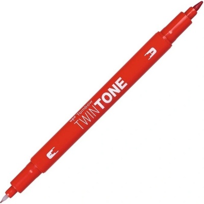 Oboustranná fixa TOMBOW TwinTone, Red