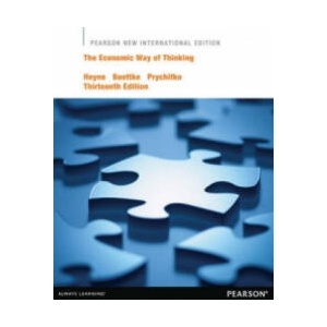 Economic Way of Thinking, The (ISBN: 9781292026794)