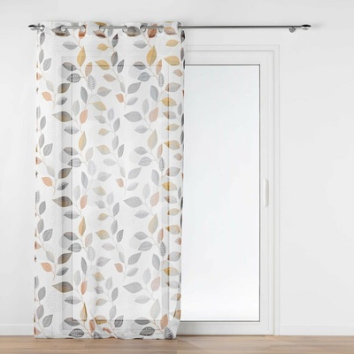 Biela voálová záclona 140x280 cm Vahine – douceur d'intérieur