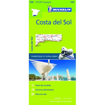 Michelin vydavatelství mapa Costa del Sol 1:200 t.