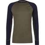 Stoic Мъжко мериносово термобельо Stoic Merino180 BengtSt. L/S Merino base layer - Olive Green / Dark Navy - размер 3XL (015-2080-1017)