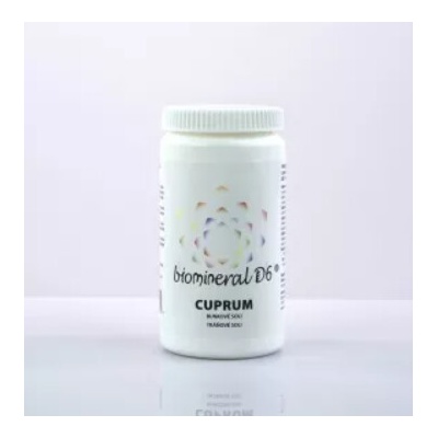 Biomineral D6 Meď cuprum 180 tabliet