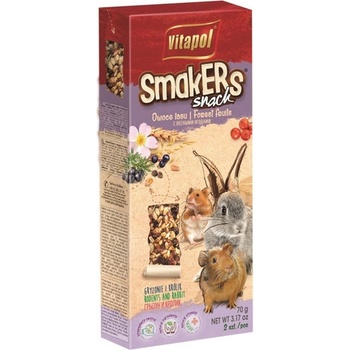 Vitapol Smakers Lesní ovoce Tyčinka Hlodavec 90 g