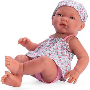 Asi Dolls Кукла Asi Dolls - Бебе Мария, с плажен тоалет, 43 cm (366560)